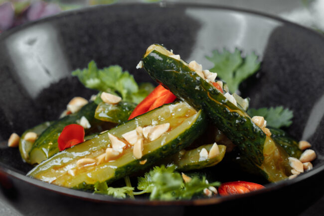 993 Persian cucumbers used in global cuisine dishes