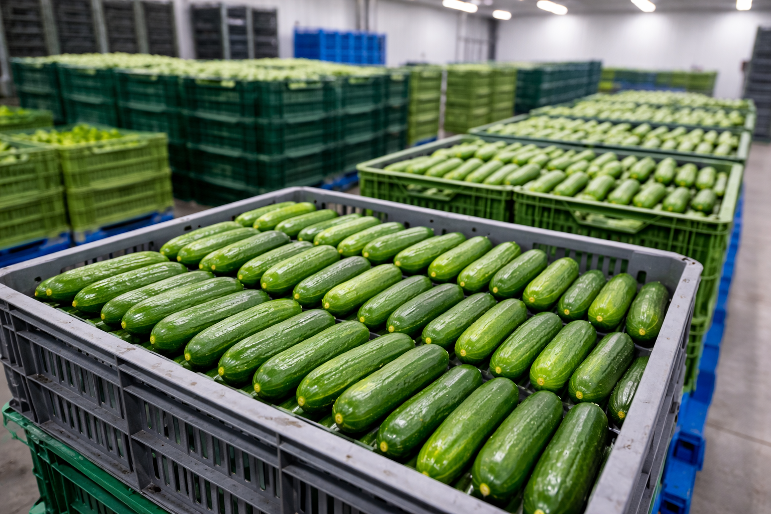 Persian cucumber shelf life improved through proper handling and storage