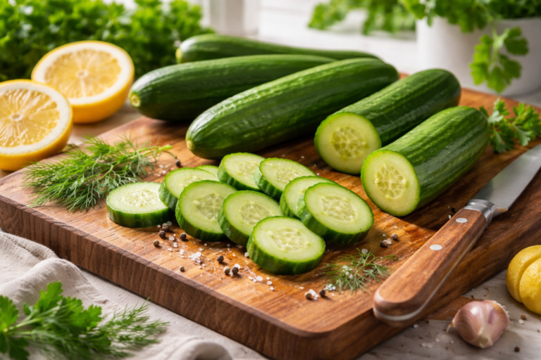 Persian cucumbers menu dishes prepared fresh for summer recipes