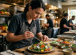 Persian cucumbers featured in a fresh farm-to-table restaurant dish